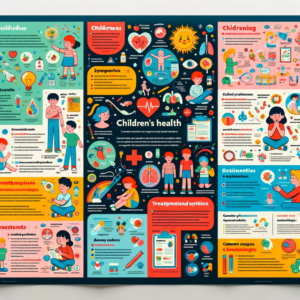 informative-poster-detailing-various-aspects-of-childrens-health-and-medical-conditions.-The-poster-includes-colorful-illustrations-